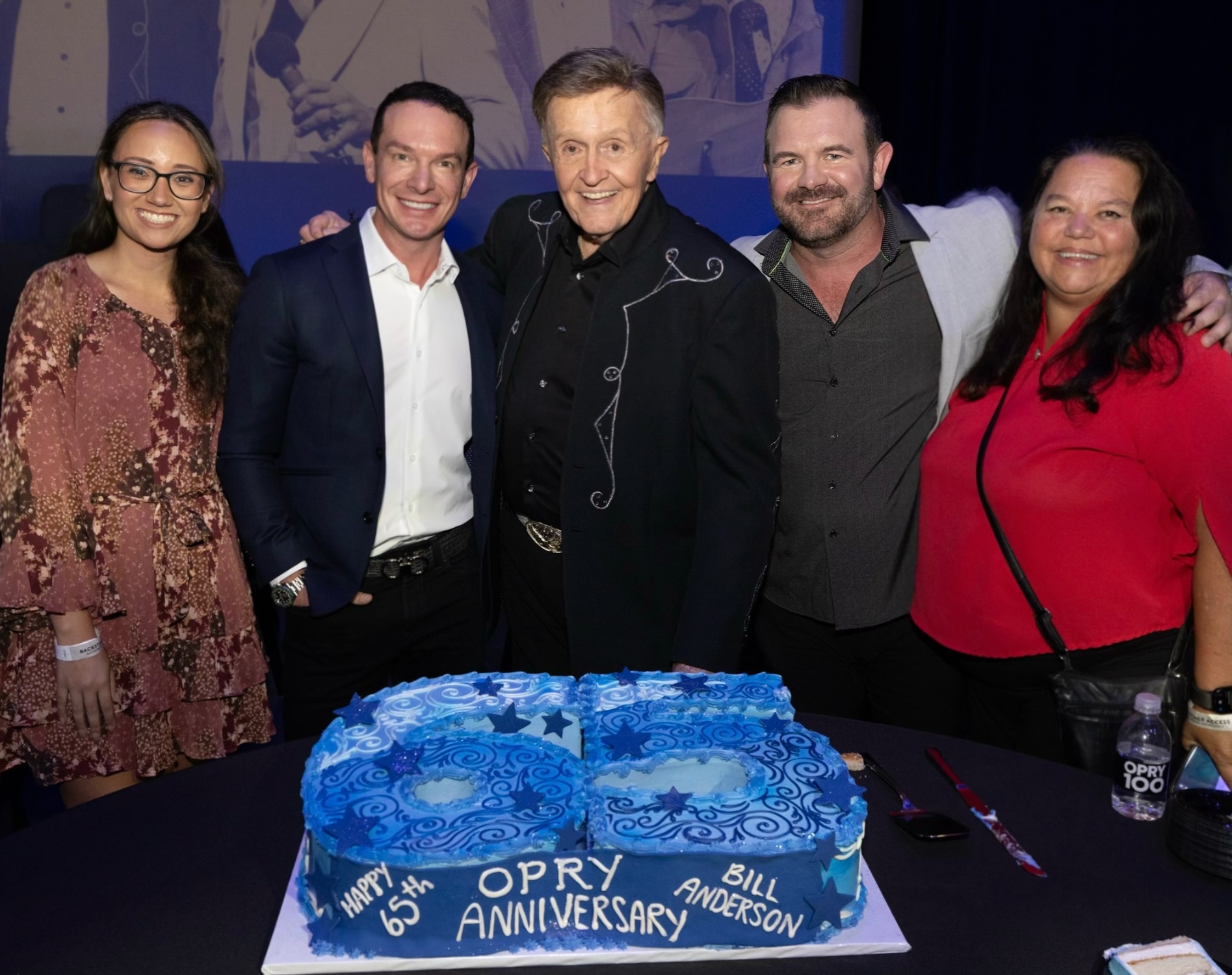 Congratulations to client Bill Anderson on his 65th Grand Ole Opry anniversary! What an honor to be on his team. This Entertainment titan has written No. 1 songs in six consecutive decades, hosted game shows on national television, had his own talk show and continues to blaze a trail for artists and songwriters. Anderson is the longest-serving member and the first artist in the 100-year history of the Opry to mark 65 years. Anderson was officially inducted as a member on the Opry on July 15, 196