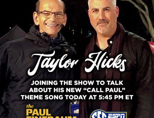 SEC Network Debuts New Version of Taylor Hicks’ “Call Paul” Theme Song for “The Paul Finebaum Show”