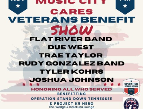 Music City Cares Veterans Day Benefit Show To Be Held at The Wedge & IndieLuna Lounge On Nov. 9